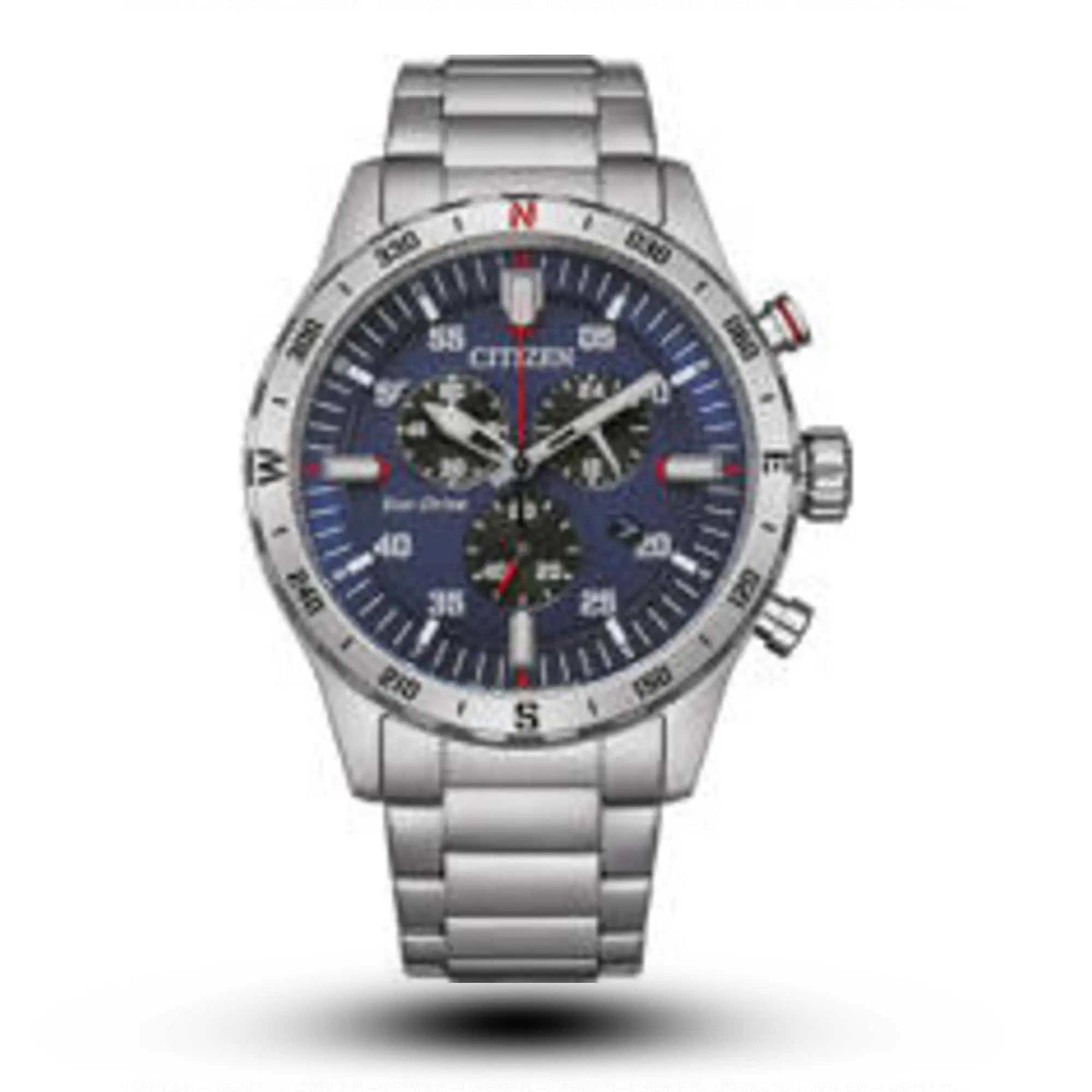 Citizen Zegarek Męski Citizen Eco-Drive Sporting Chronograph AT2520-89L