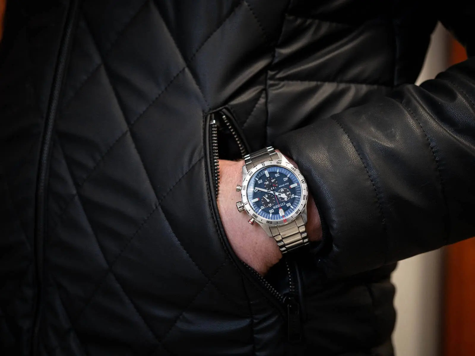 Zegarek Męski Citizen Eco-drive Sporting Chronograph AT2520-89L Zegarek Męski Citizen Eco-drive Sporting Chronograph AT2520-89L -  4974374334220