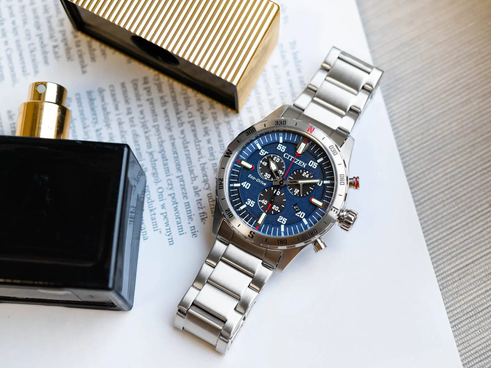 Zegarek Męski Citizen Eco-drive Sporting Chronograph AT2520-89L Zegarek Męski Citizen Eco-drive Sporting Chronograph AT2520-89L -  4974374334220