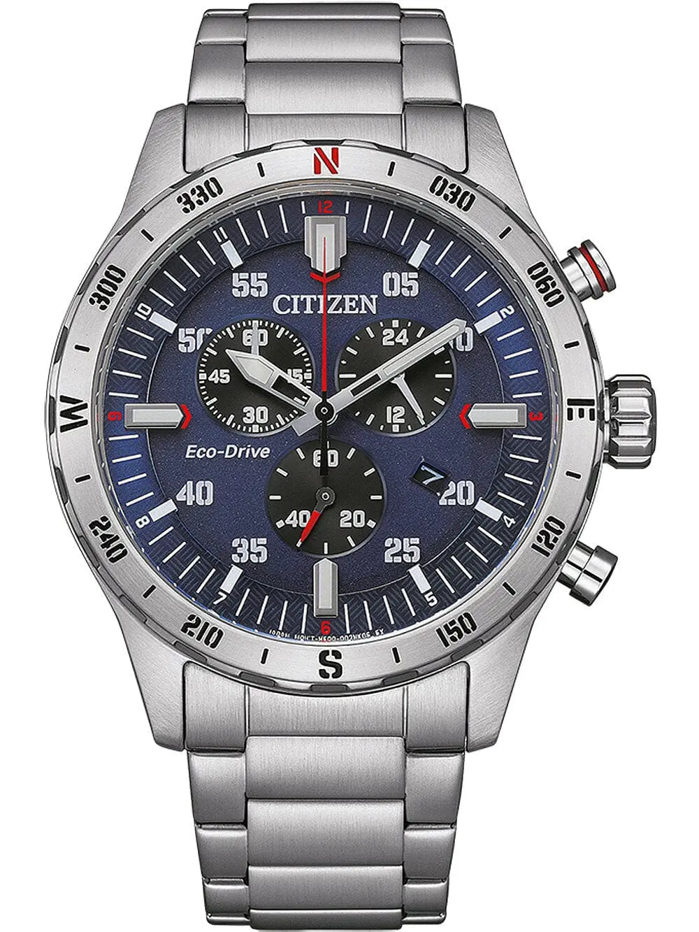 Zegarek Męski Citizen Eco-drive Sporting Chronograph AT2520-89L Zegarek Męski Citizen Eco-drive Sporting Chronograph AT2520-89L -  4974374334220