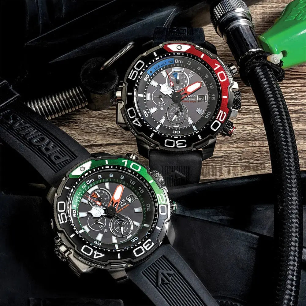 Zegarek Męski Citizen Promaster Marine Aqualand Eco-drive BJ2167-03E Zegarek Męski Citizen Promaster Marine Aqualand Eco-drive BJ2167-03E -  4974374298959