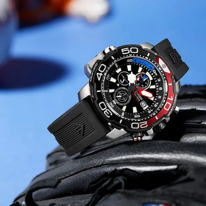 Zegarek Męski Citizen Promaster Marine Aqualand Eco-drive BJ2167-03E Zegarek Męski Citizen Promaster Marine Aqualand Eco-drive BJ2167-03E -  4974374298959