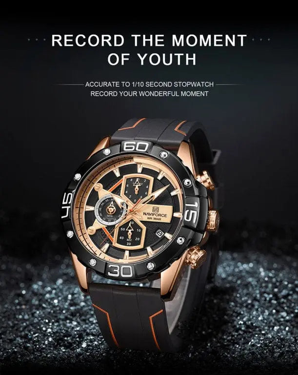 Zegarek Męski Naviforce NF8018T - Chronograf Zegarek Męski Naviforce NF8018T - Chronograf - Lorence 5903981734580
