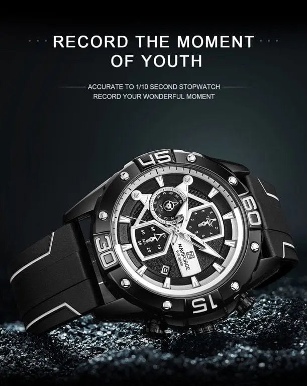 Zegarek Męski Naviforce NF8018T - Chronograf Zegarek Męski Naviforce NF8018T - Chronograf - Lorence 5903981734764