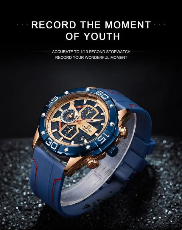 Zegarek Męski Naviforce NF8018T - Chronograf Zegarek Męski Naviforce NF8018T - Chronograf - Lorence 5903981734696