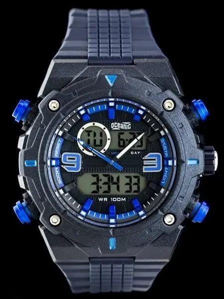 Zegarek Męski Oceanic OC-109-02 - Multitime - WR100 Zegarek Męski Oceanic OC-109-02 - Multitime - WR100 - Lorence 5905937204642