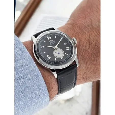 Zegarek Męski Orient Bambino Small Seconds RA-AP0101B30B+ BOX Zegarek Męski Orient Bambino Small Seconds RA-AP0101B30B+ BOX -  4942715029685