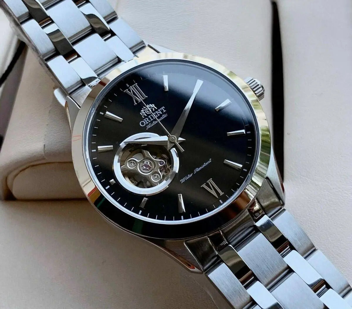 Zegarek Męski Orient Open Heart TAG03001B0 + BOX Zegarek Męski Orient Open Heart TAG03001B0 + BOX - Lorence 4942715031053