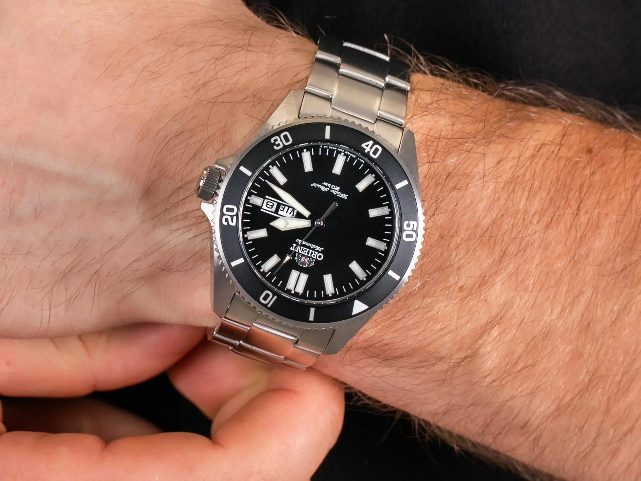 Zegarek Męski Orient Sport Kano/big Mako RA-AA0008B19B Zegarek Męski Orient Sport Kano/big Mako RA-AA0008B19B - Lorence 4942715011536