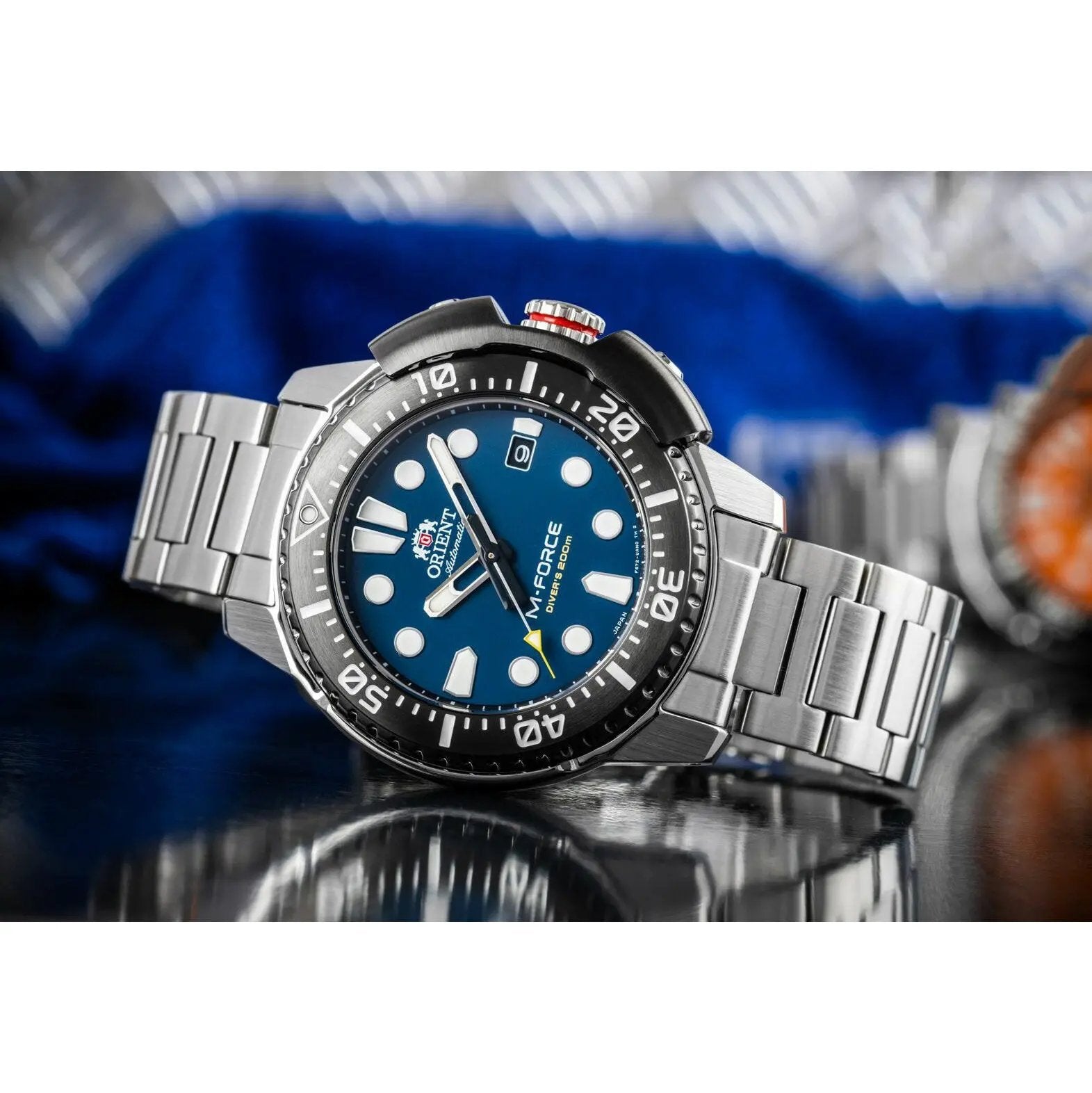 Zegarek Męski Orient Sport M-Force Automatic RA-AC0L07L00B + BOX Zegarek Męski Orient Sport M-Force Automatic RA-AC0L07L00B + BOX -  4942715028848