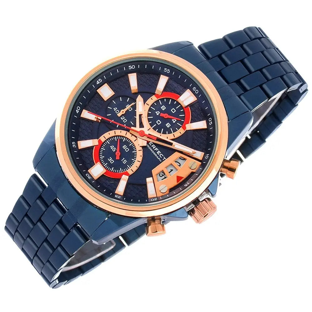 Zegarek Męski Perfect M504CH-06 - Chronograf Zegarek Męski Perfect M504CH-06 - Chronograf - Lorence 5903981726554