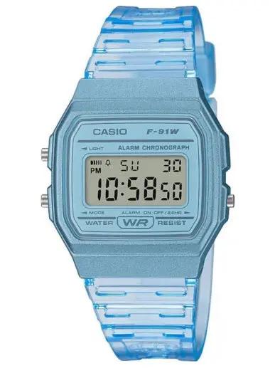 Zegarek Unisex Casio Retro Vintage F-91WS-2 (zd648b) + BOX Zegarek Unisex Casio Retro Vintage F-91WS-2 (zd648b) + BOX - Lorence 4549526261053