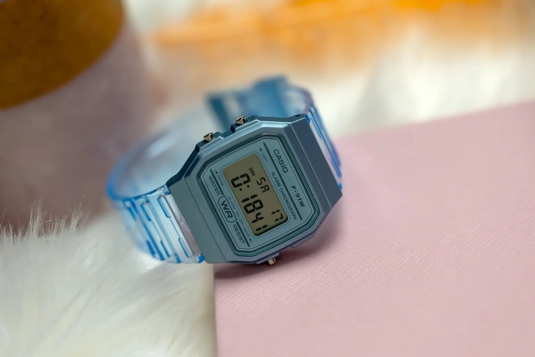 Zegarek Unisex Casio Retro Vintage F-91WS-2 (zd648b) + BOX Zegarek Unisex Casio Retro Vintage F-91WS-2 (zd648b) + BOX - Lorence 4549526261053