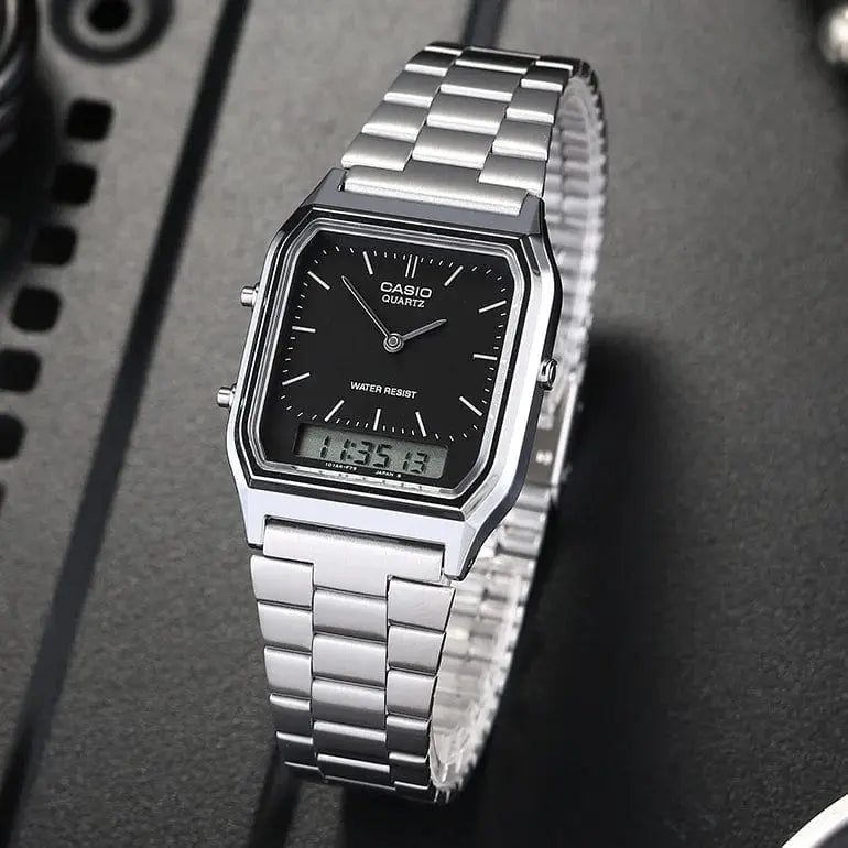 Zegarek Unisex Casio Vintage Youth AQ-230A-1DMQYES Zegarek Unisex Casio Vintage Youth AQ-230A-1DMQYES - Lorence 4971850437598