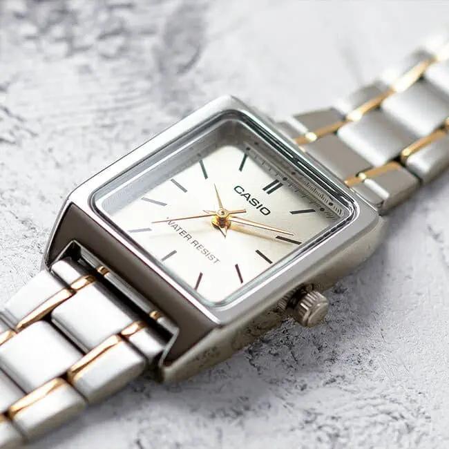 Zegarek damski Casio LTP-V007SG-9E + BOX (zd639k) Zegarek damski Casio LTP-V007SG-9E + BOX (zd639k) - Lorence 4971850030522