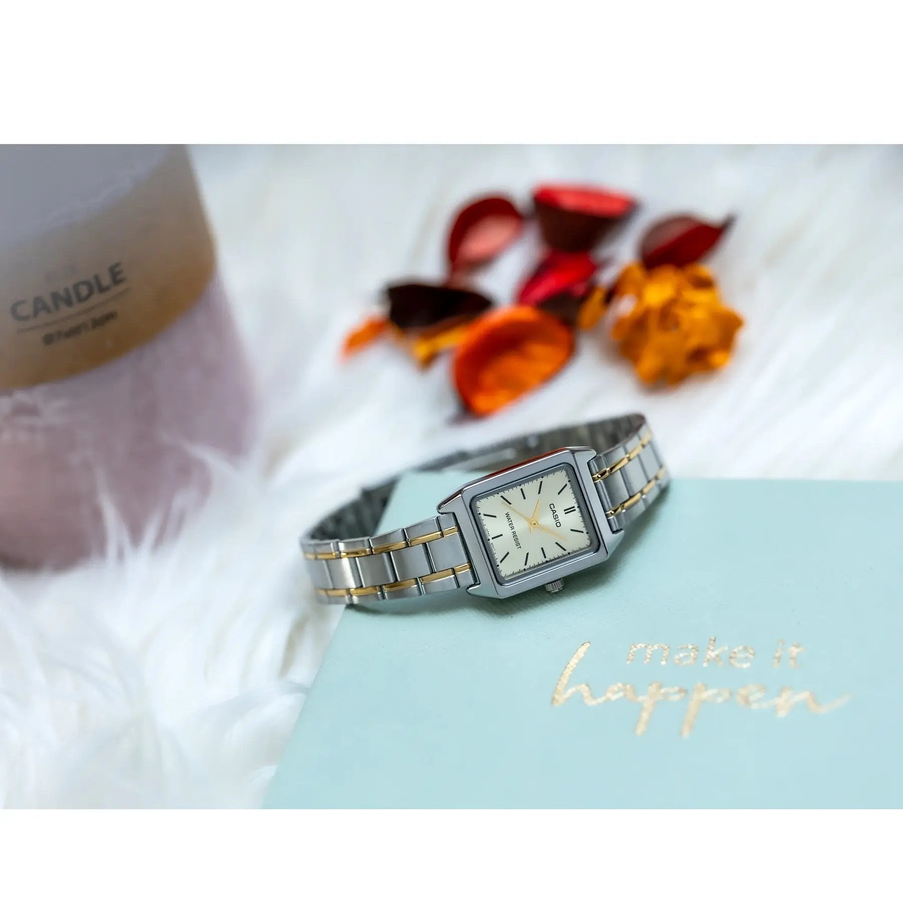 Zegarek damski Casio LTP-V007SG-9E + BOX (zd639k) Zegarek damski Casio LTP-V007SG-9E + BOX (zd639k) - Lorence 4971850030522