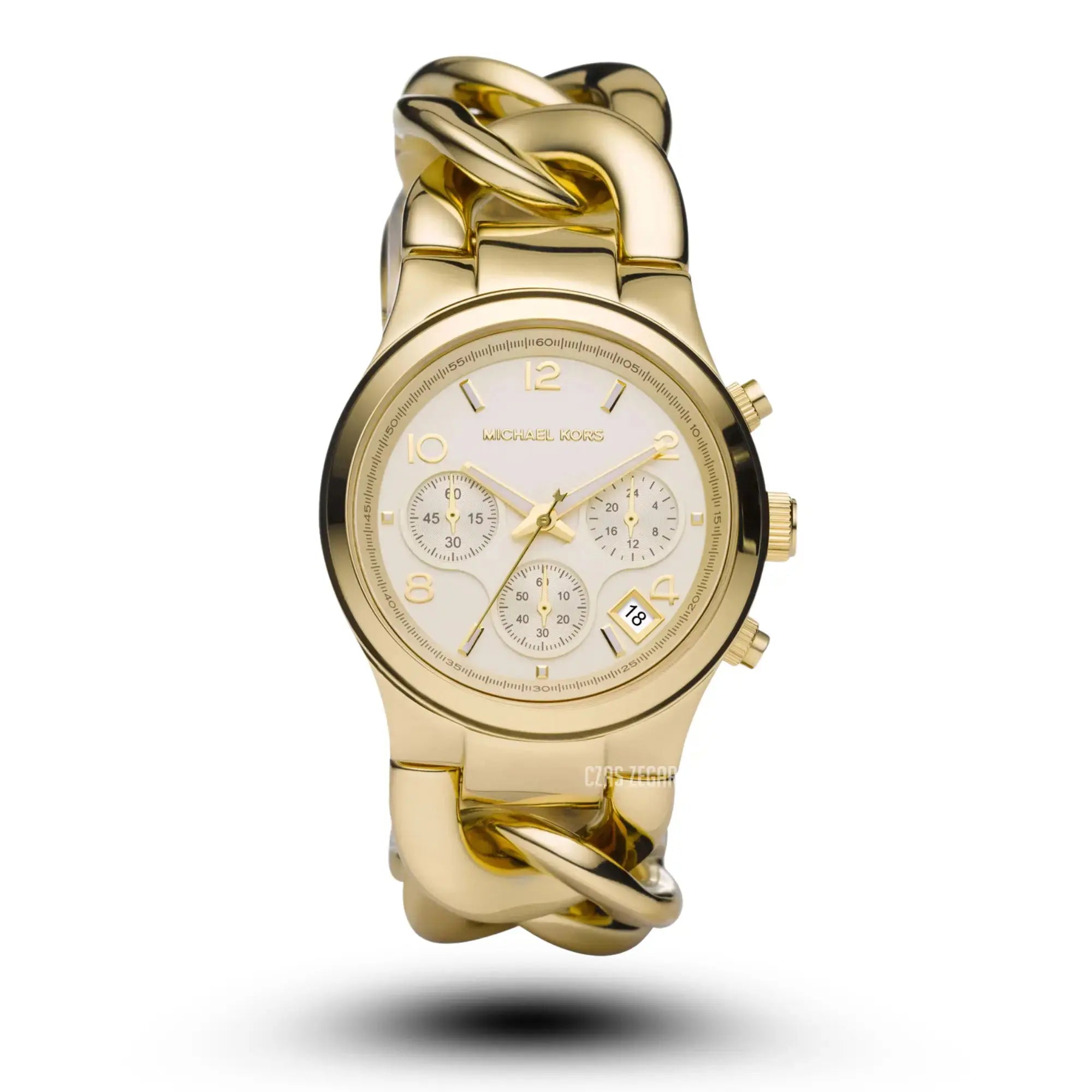 Wysyłka24 Zegarek damski Michael Kors MK3131 Runway złoty Zegarek damski Michael Kors MK3131 Runway złoty - Lorence 69146448216