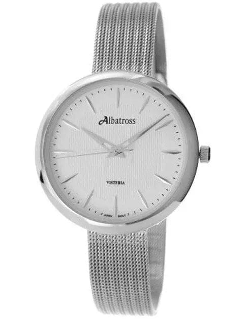 Zegarek Damski Albatross Stal Slachetna ABBC20 Srebrny Kolor Zegarek Damski Albatross Stal Slachetna ABBC20 Srebrny Kolor - Lorence 5906412736481