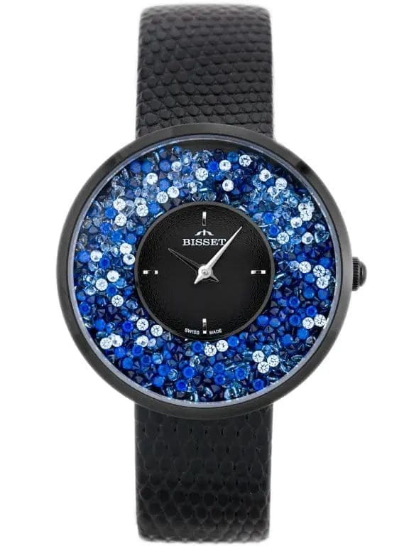 Zegarek Damski Bisset BSAE04 - Black/blue Zegarek Damski Bisset BSAE04 - Black/blue - Lorence 5906412699809