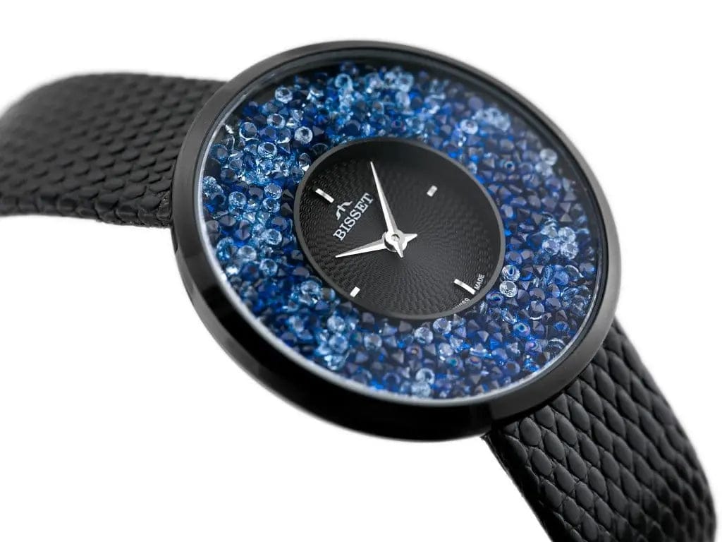 Zegarek Damski Bisset BSAE04 - Black/blue Zegarek Damski Bisset BSAE04 - Black/blue - Lorence 5906412699809