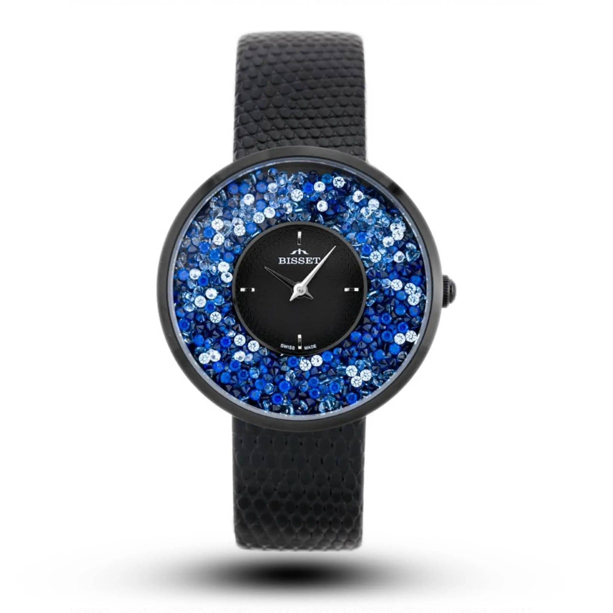 Zegarek Damski Bisset BSAE04 - Black/blue Zegarek Damski Bisset BSAE04 - Black/blue - Lorence 5906412699809