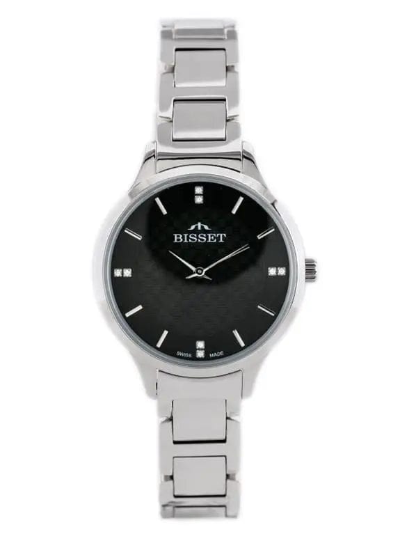 Zegarek Damski Bisset BSBE45 - Silver/black Zegarek Damski Bisset BSBE45 - Silver/black - Lorence 5906412716315