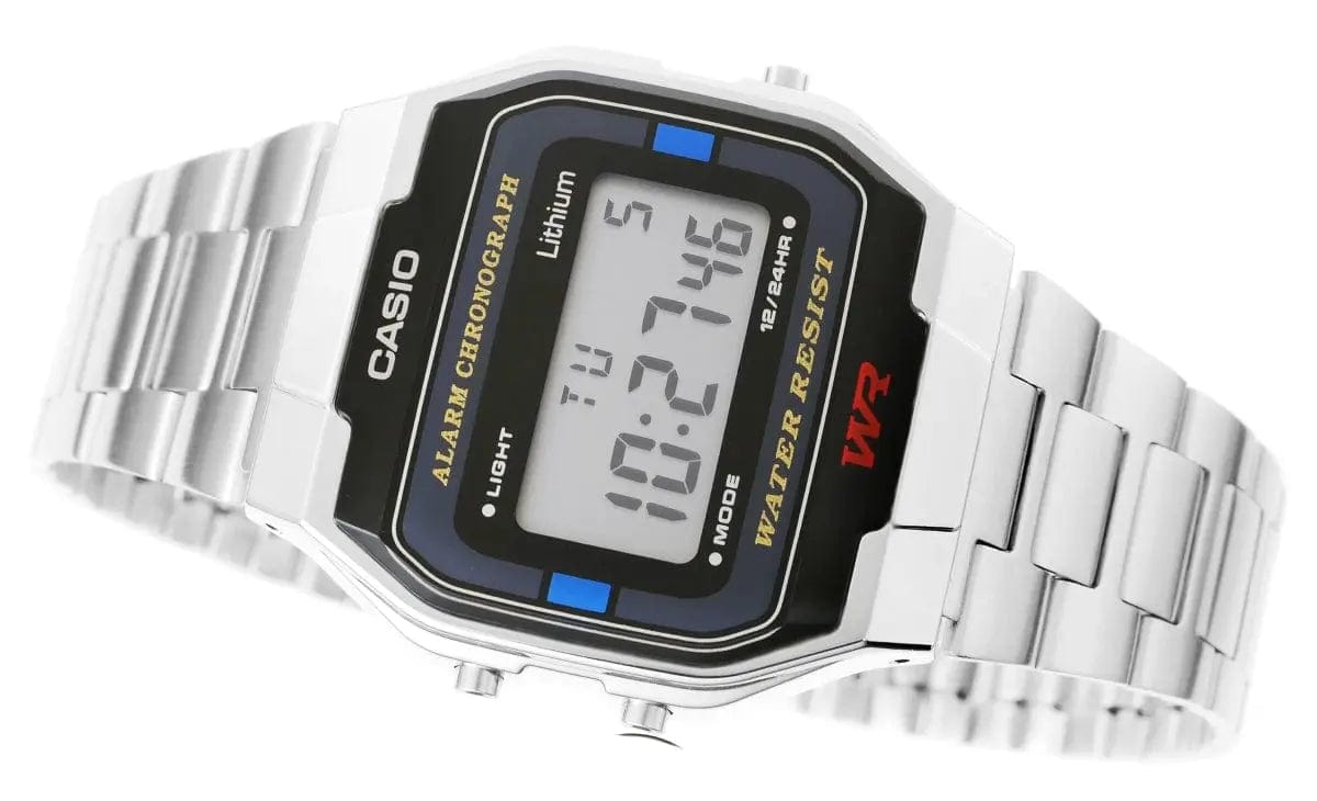 Zegarek Casio A163WA-1QES Unisex Zegarek Casio A163WA-1QES Unisex - Lorence 4971850437314
