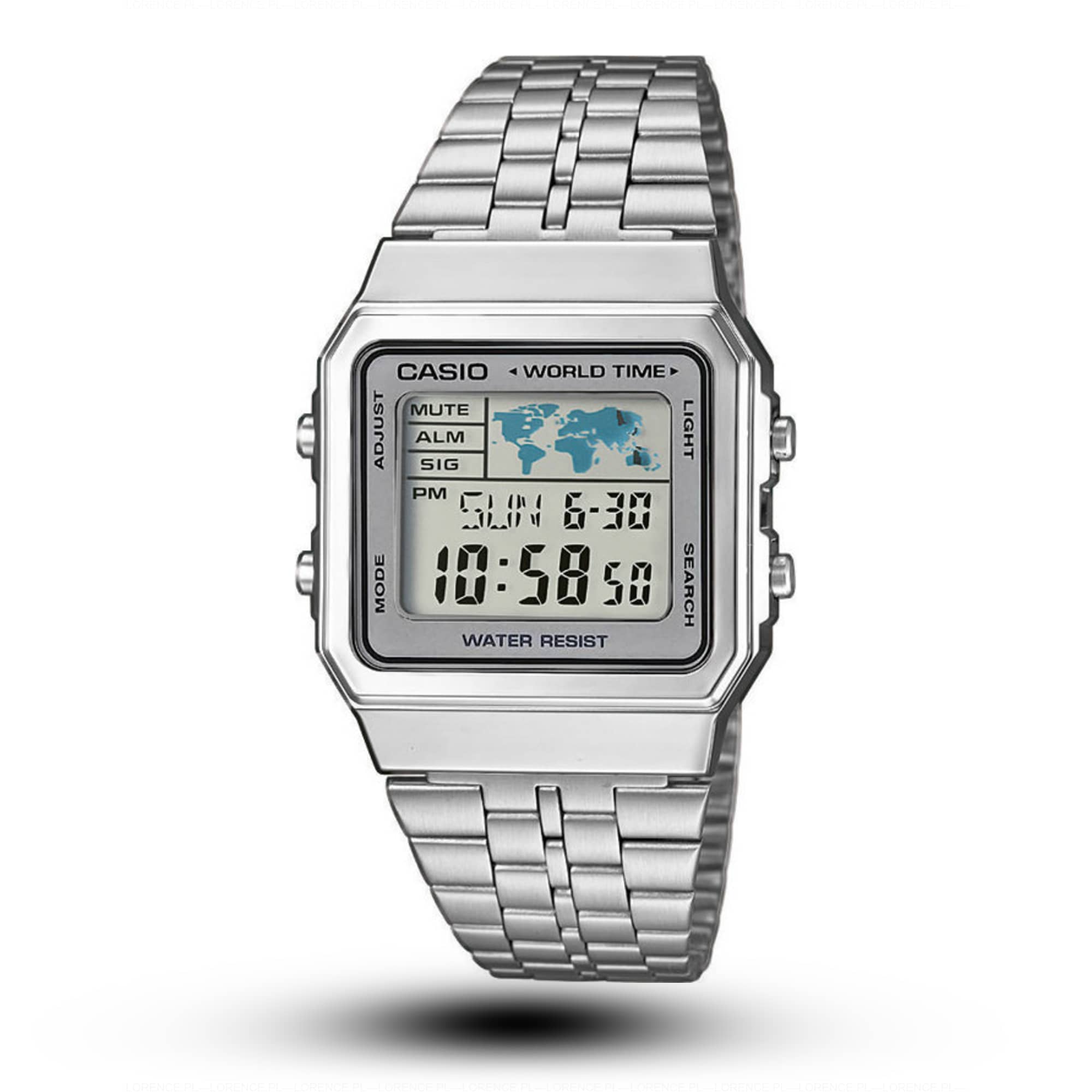 Casio Zegarek CASIO A500WA-7DF Unisex