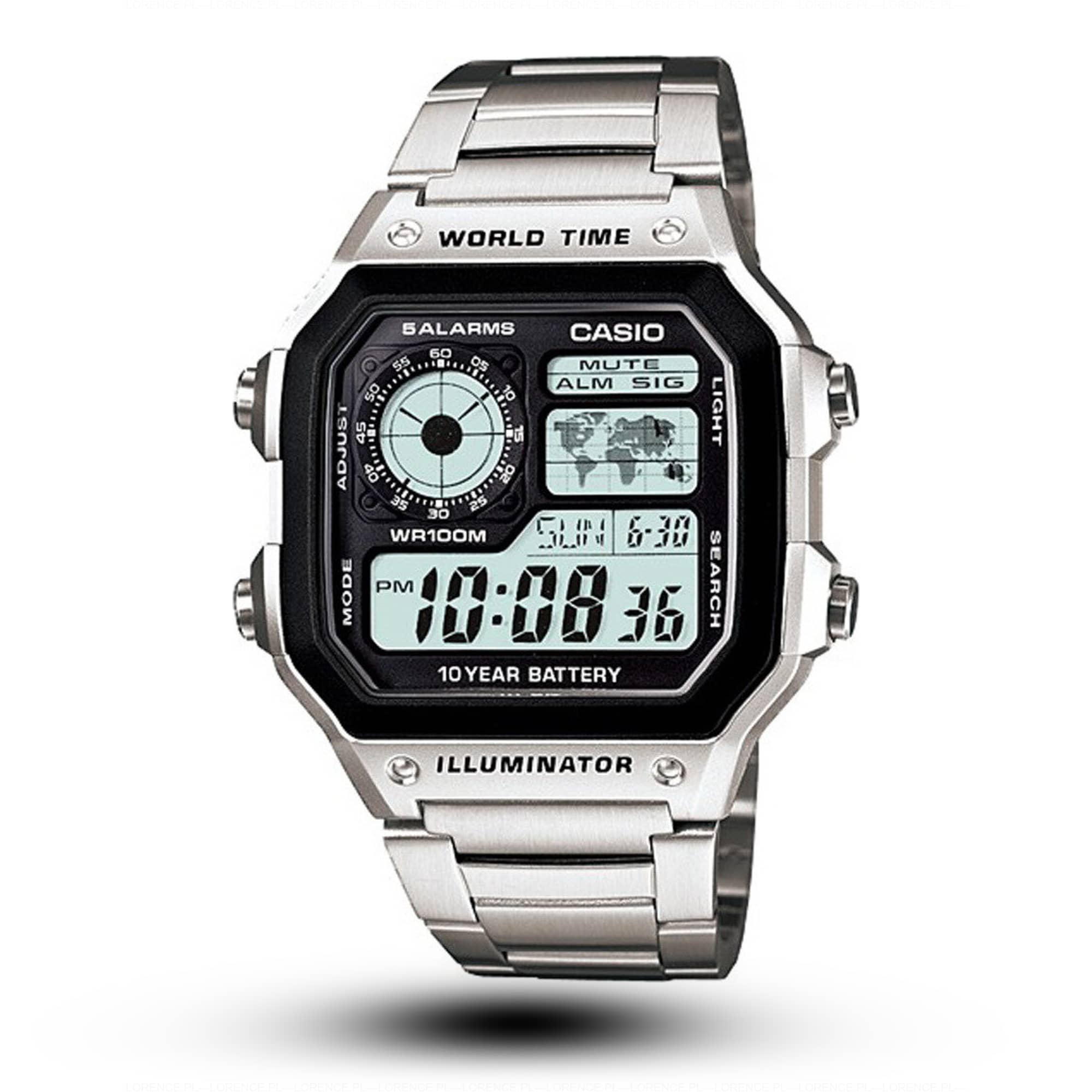 Casio Zegarek CASIO AE-1200WHD-1AVDF