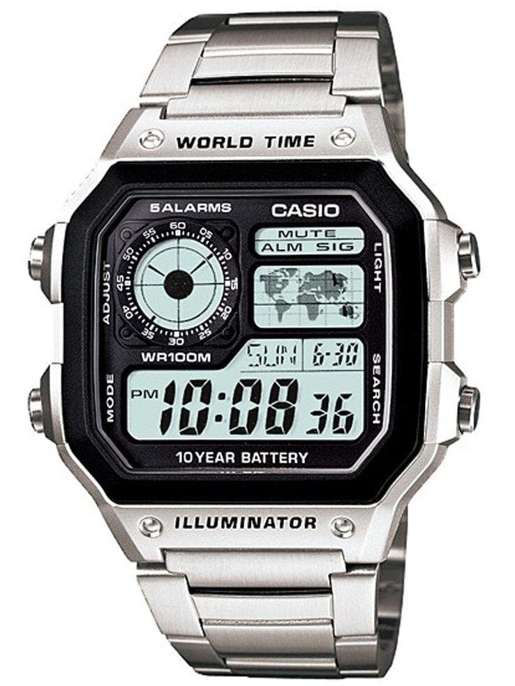 Casio Zegarek CASIO AE-1200WHD-1AVDF