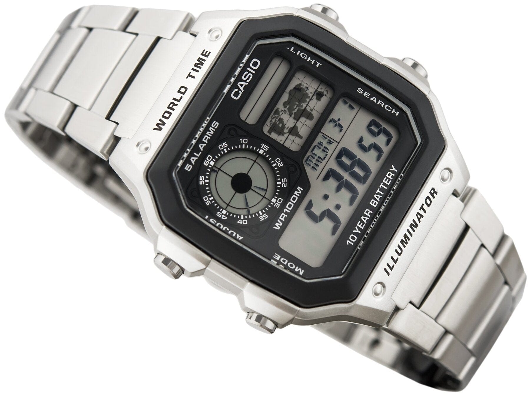 Casio Zegarek CASIO AE-1200WHD-1AVDF