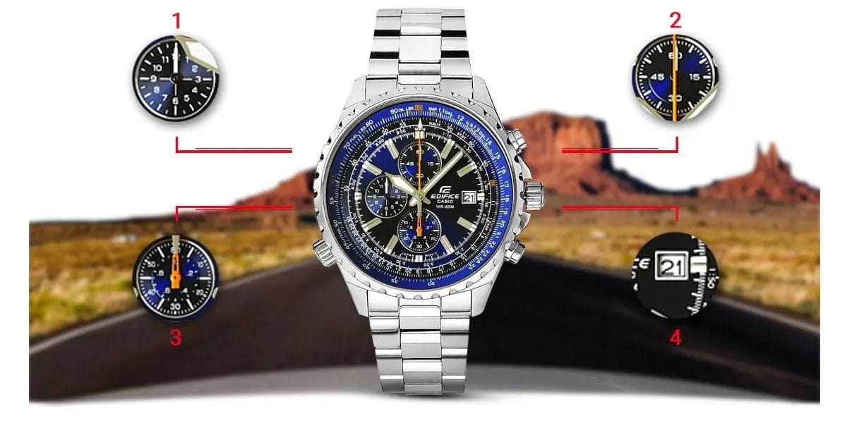 Zegarek Casio Edifice EF-527D-2AVUEF Zegarek Casio Edifice EF-527D-2AVUEF - Lorence 4549526311994