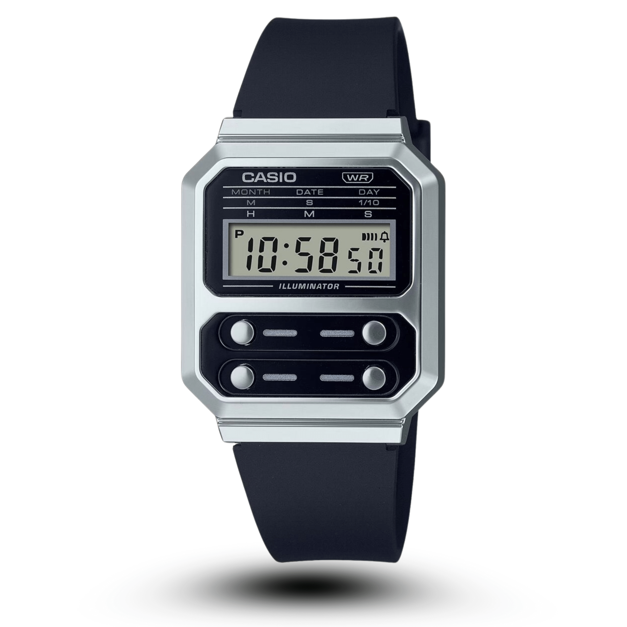 Casio Zegarek Casio Retro Vintage A100WEF-1AEF