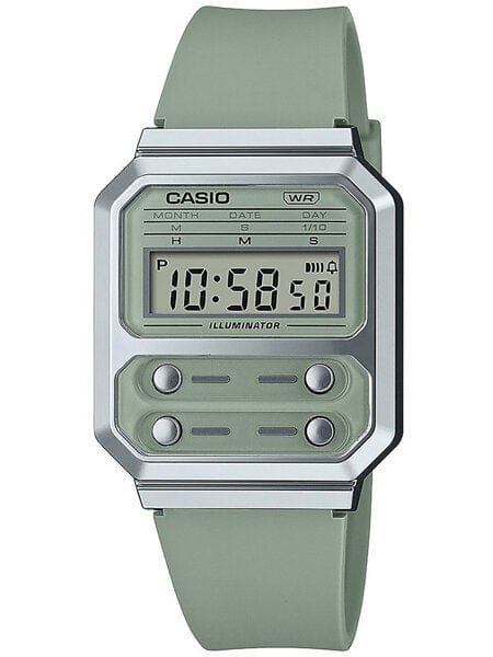 Casio Zegarek Casio Retro Vintage A100WEF-3AEF