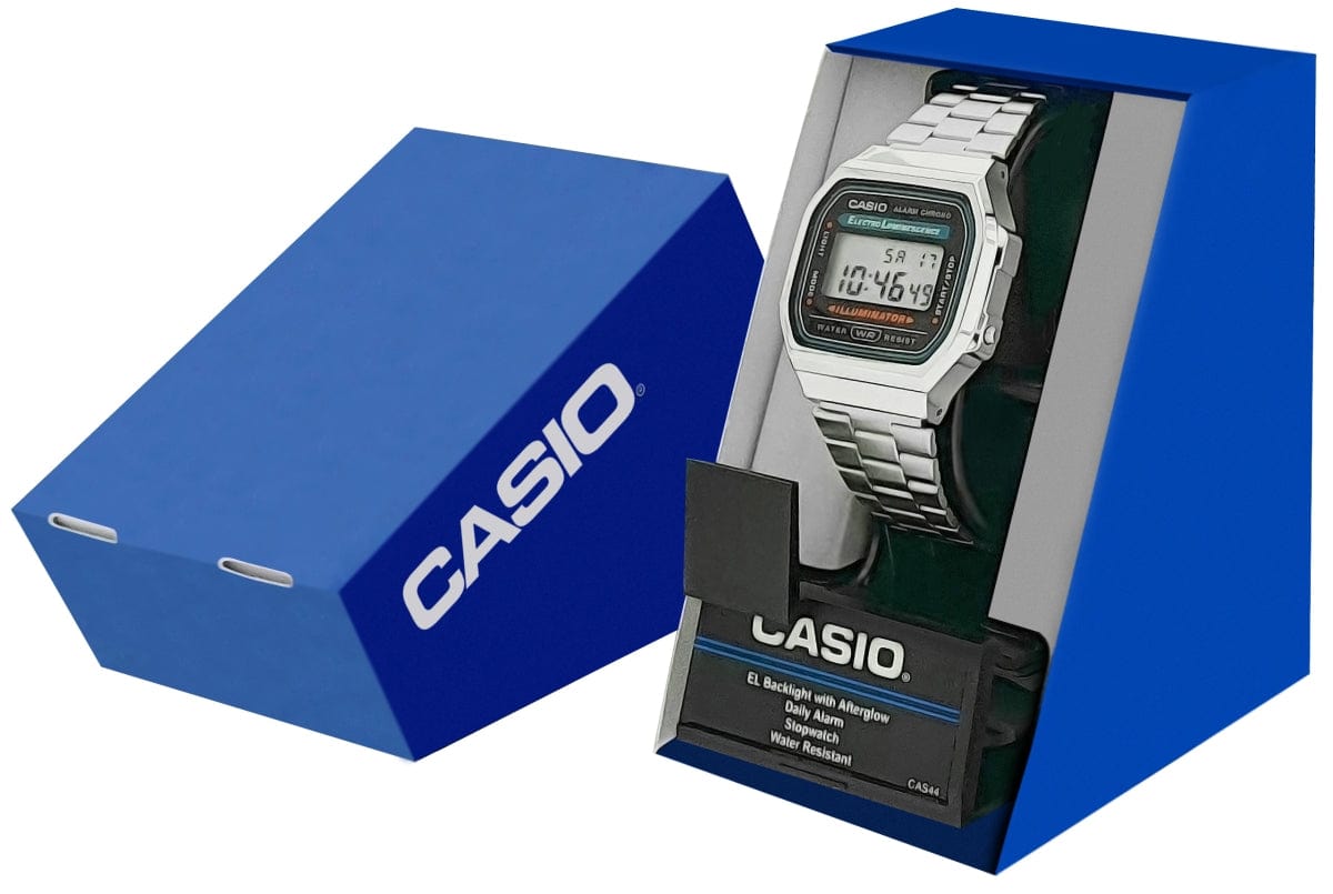 Casio Zegarek CASIO Vintage A168WA-1WCR