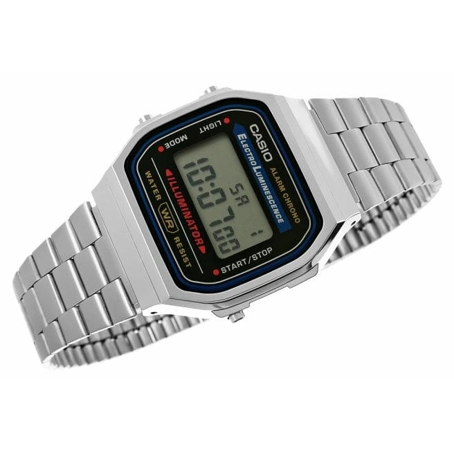 Casio Zegarek CASIO Vintage A168WA-1WCR