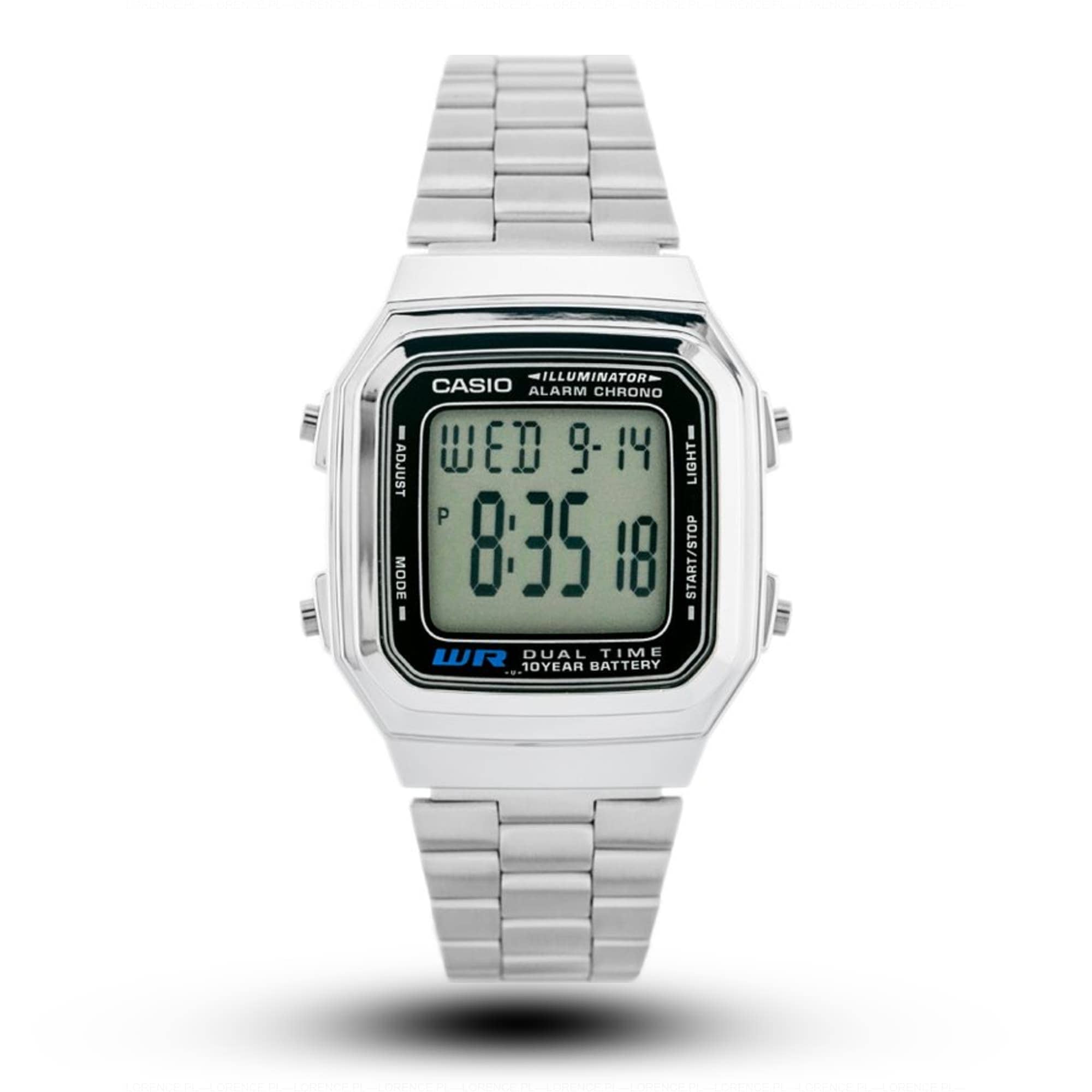 Casio Zegarek Damski Casio A178WA-1ADF