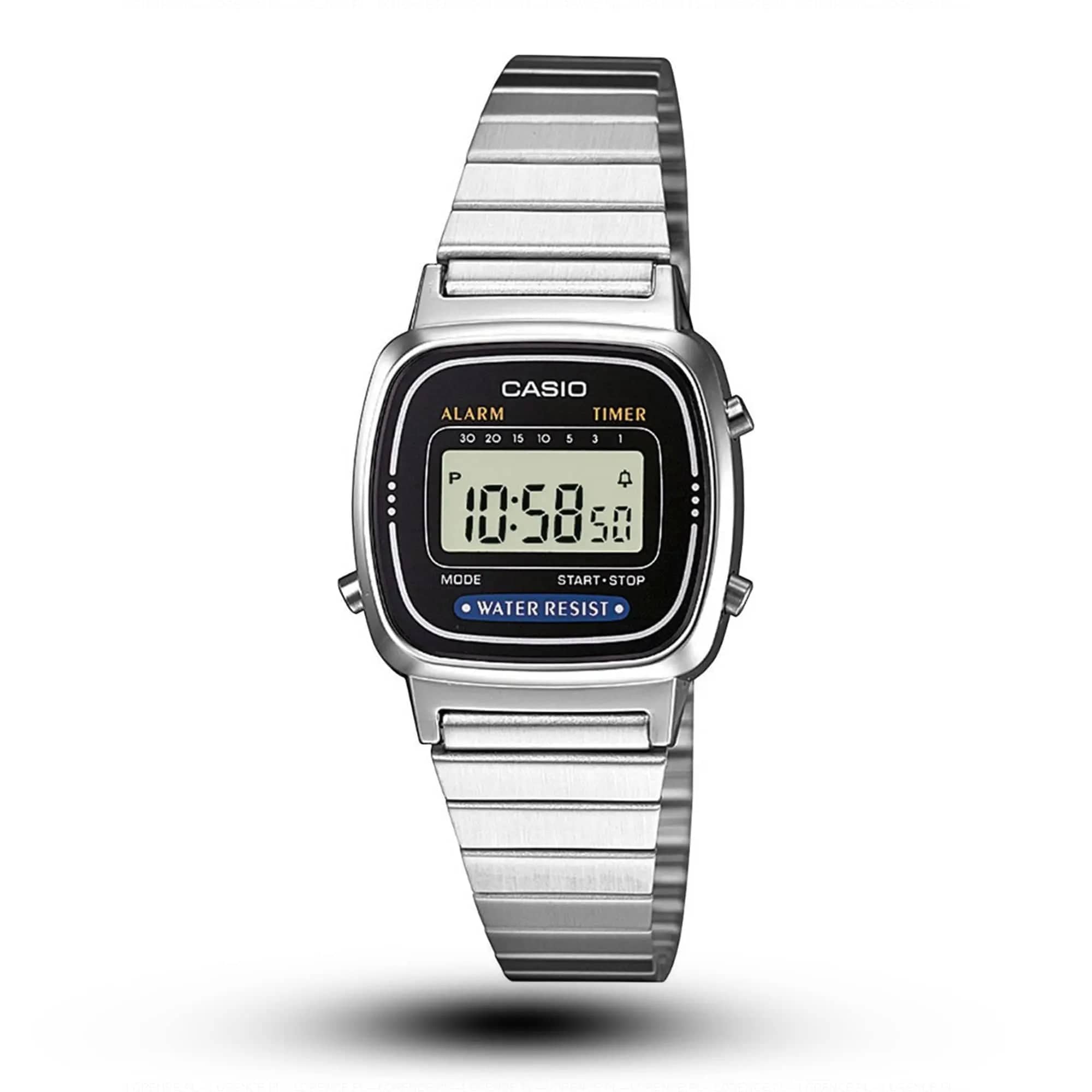Zegarek Damski Casio Collection Retro LA670WA-1DF Zegarek Damski Casio Collection Retro LA670WA-1DF - Lorence 4971850436560