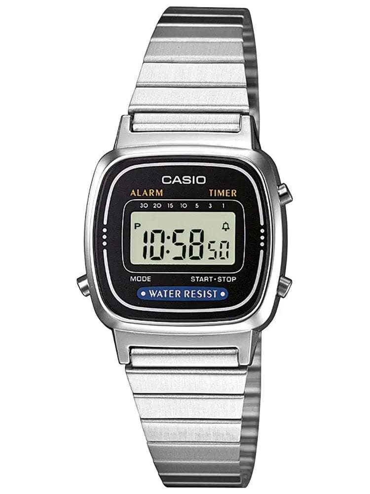 Zegarek Damski Casio Collection Retro LA670WA-1DF Zegarek Damski Casio Collection Retro LA670WA-1DF - Lorence 4971850436560