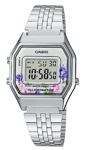 Casio Zegarek Damski CASIO Collection Retro LA680WA-4CDF