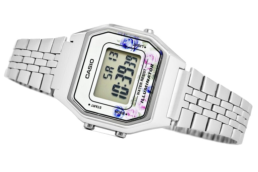 Casio Zegarek Damski CASIO Collection Retro LA680WA-4CDF