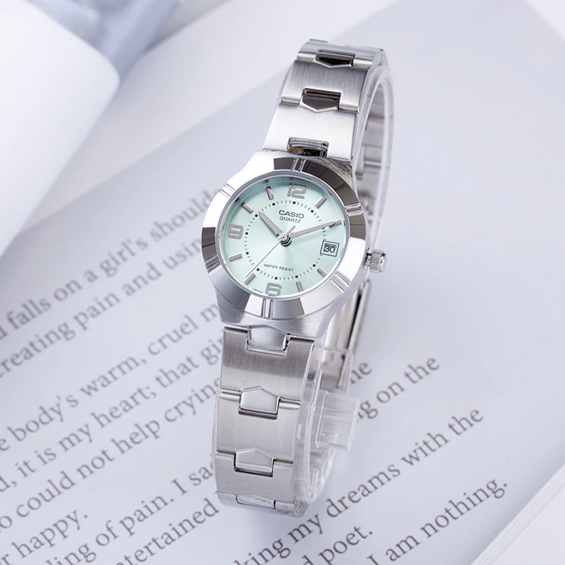 ZEGAREK DAMSKI CASIO LTP-1241D-2A + BOX ZEGAREK DAMSKI CASIO LTP-1241D-2A + BOX - Lorence 4971850829546