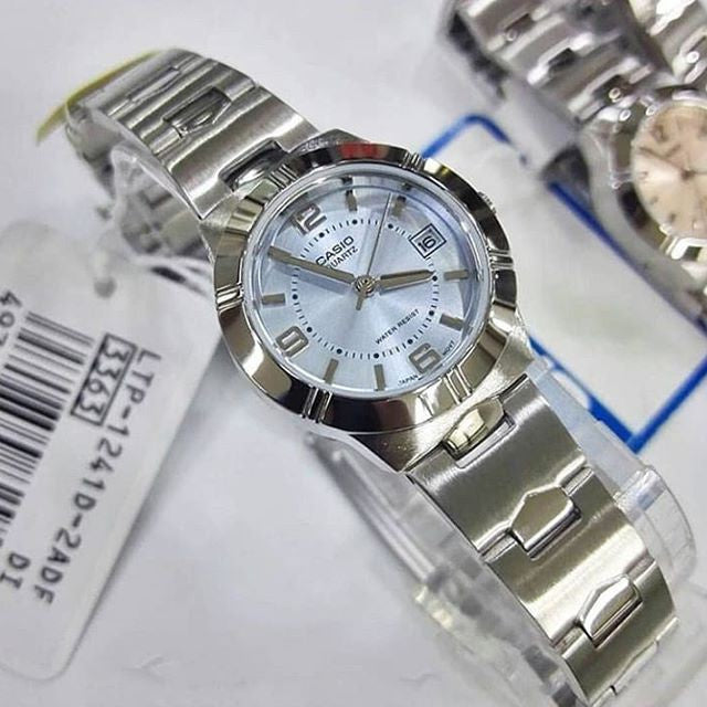ZEGAREK DAMSKI CASIO LTP-1241D-2A + BOX ZEGAREK DAMSKI CASIO LTP-1241D-2A + BOX - Lorence 4971850829546