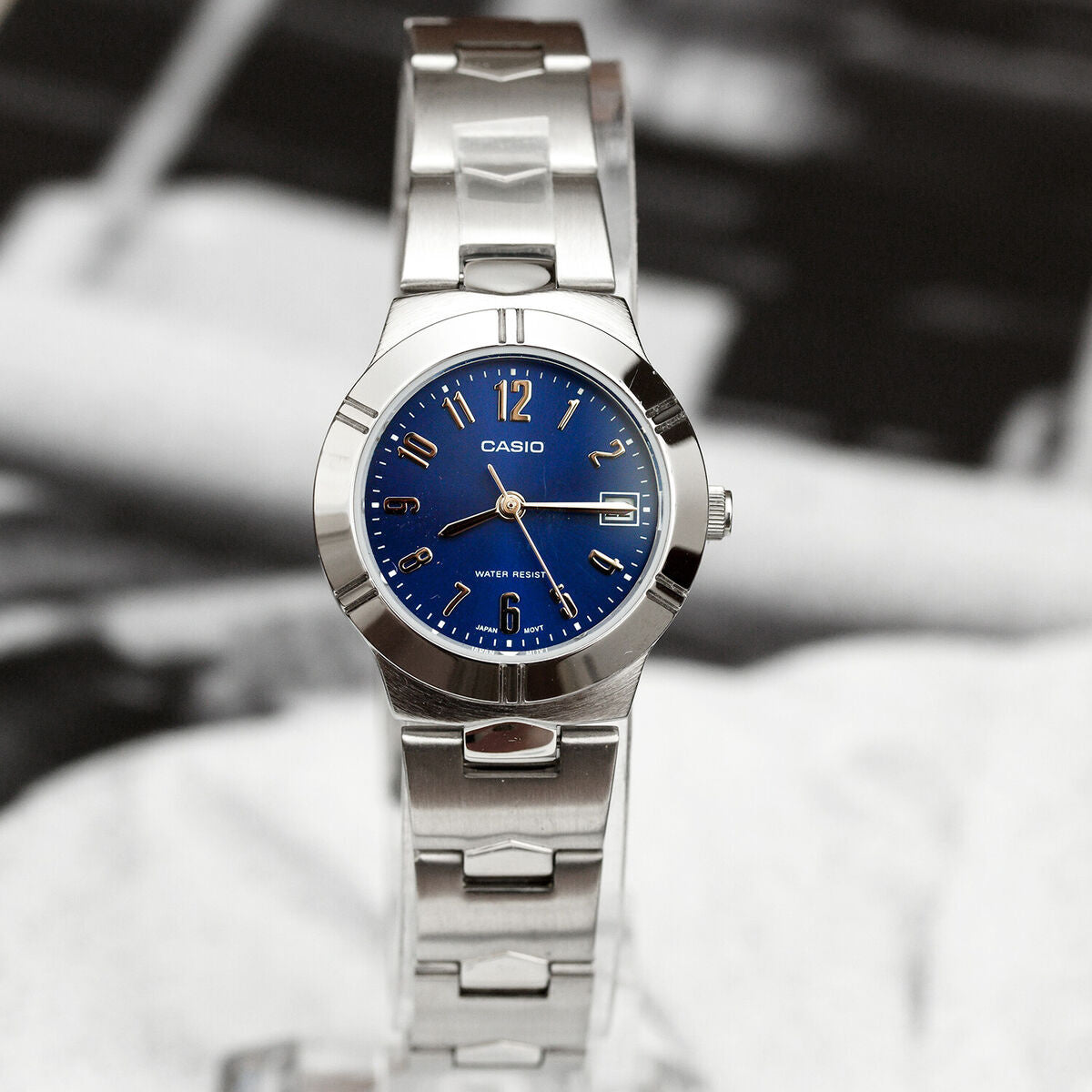 ZEGAREK DAMSKI CASIO LTP-1241D-2A2 + BOX ZEGAREK DAMSKI CASIO LTP-1241D-2A2 + BOX - Lorence 4971850881421