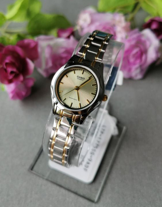 ZEGAREK DAMSKI CASIO LTP-1275SG-9A (zd580b) + BOX ZEGAREK DAMSKI CASIO LTP-1275SG-9A (zd580b) + BOX - Lorence 4971850850687
