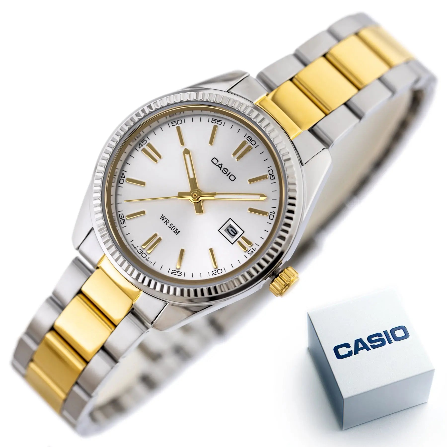 ZEGAREK DAMSKI CASIO LTP-1302SG-7AV (zd545a) + BOX ZEGAREK DAMSKI CASIO LTP-1302SG-7AV (zd545a) + BOX - Lorence 4971850071051
