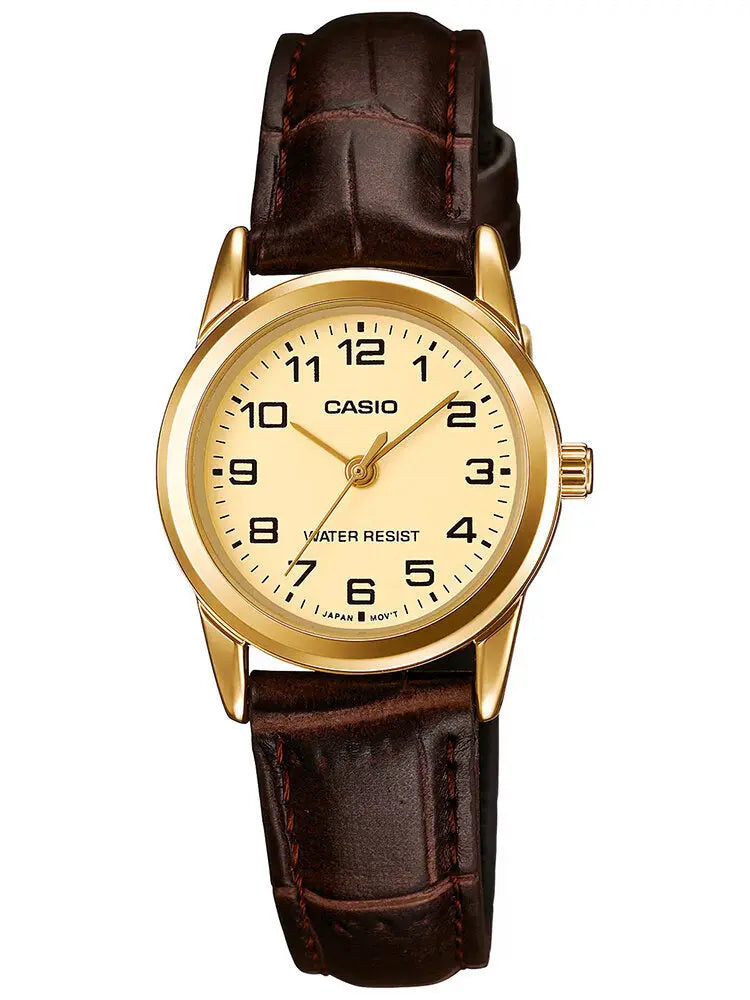 ZEGAREK DAMSKI CASIO LTP-V001GL-9B (zd588b) + BOX ZEGAREK DAMSKI CASIO LTP-V001GL-9B (zd588b) + BOX - Lorence 4971850083030