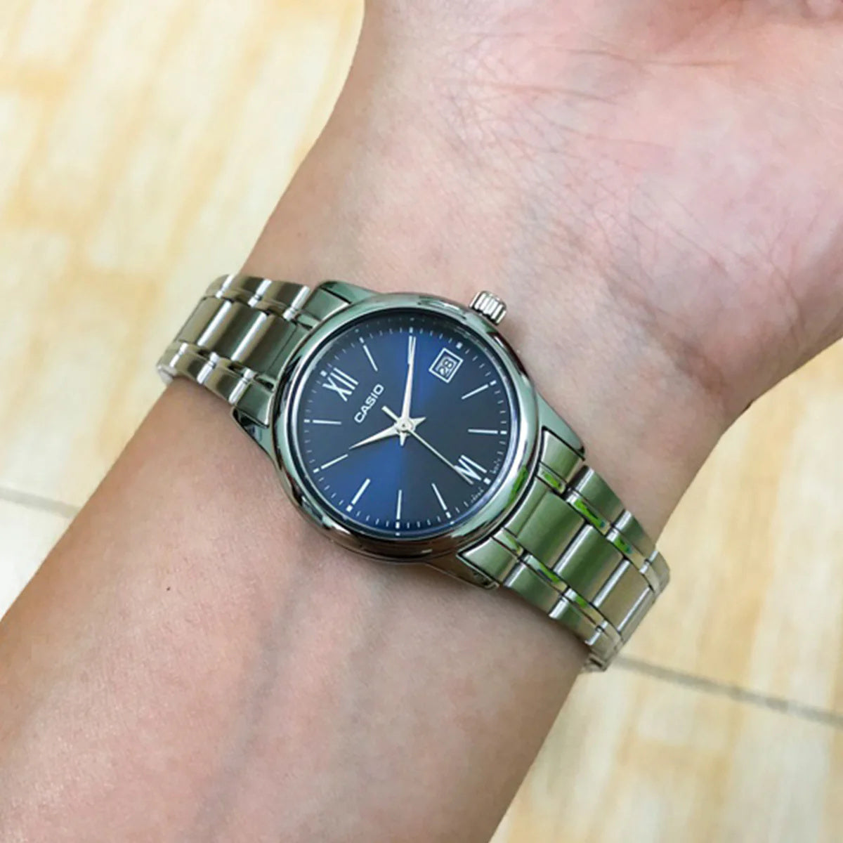 Zegarek Damski Casio LTP-V002D-2B3UDF + BOX Zegarek Damski Casio LTP-V002D-2B3UDF + BOX - Lorence 4549526309014