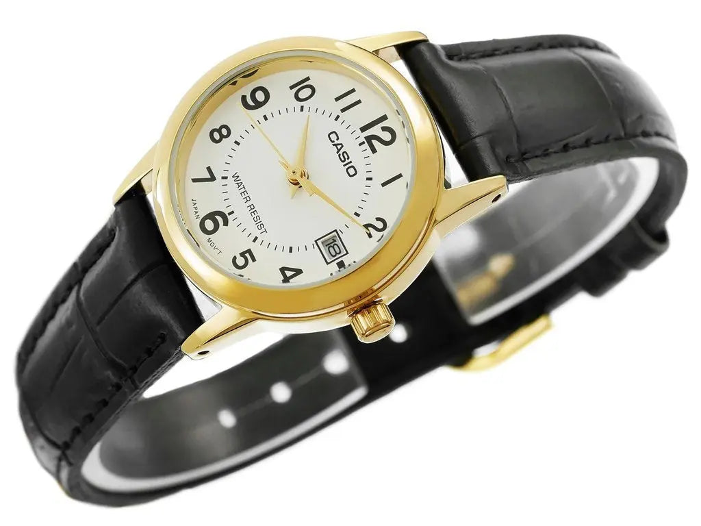 ZEGAREK DAMSKI CASIO LTP-V002GL 7BUDF (zd584d) + BOX ZEGAREK DAMSKI CASIO LTP-V002GL 7BUDF (zd584d) + BOX - Lorence 4971850083115