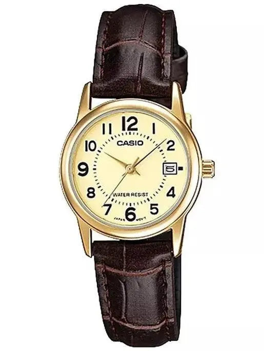 ZEGAREK DAMSKI CASIO LTP-V002GL 9BUDF (zd584e) + BOX ZEGAREK DAMSKI CASIO LTP-V002GL 9BUDF (zd584e) + BOX - Lorence 4971850083122